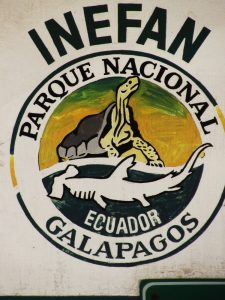 Wappen vom Nationalpark Galapagos