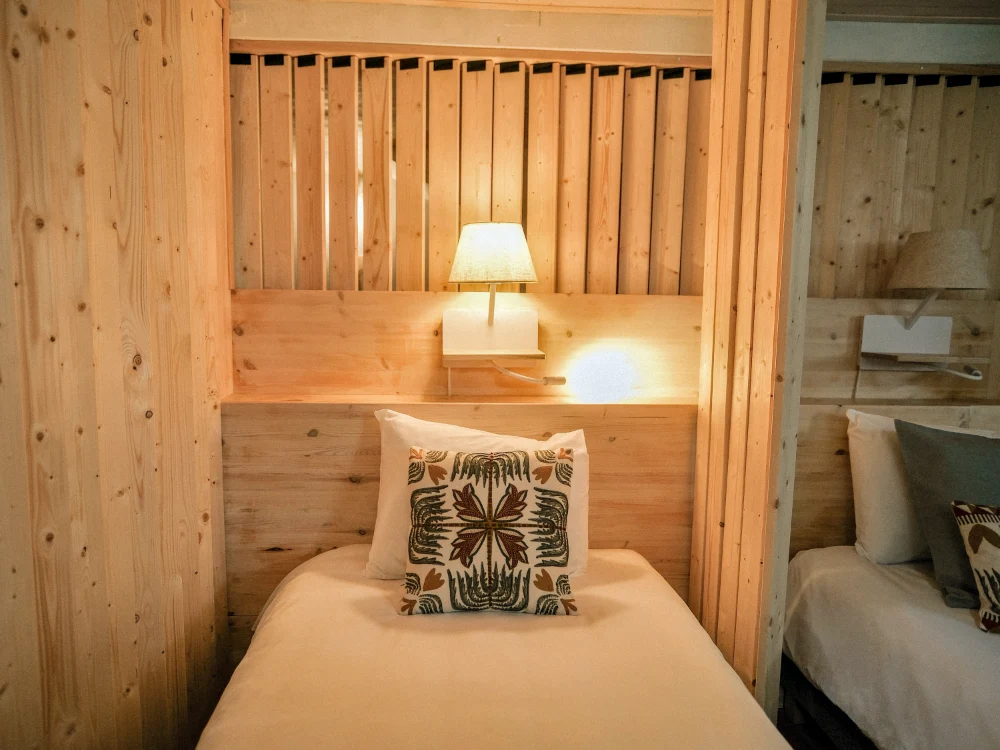 Mehrbettzimmer der Porto Surf Lodge