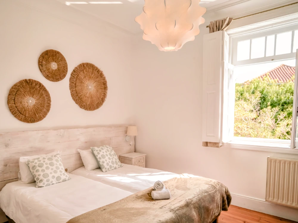 Standard-Zimmer der Porto Surf Lodge