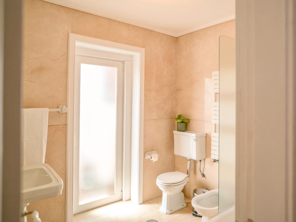 Standard-Zimmer der Porto Surf Lodge