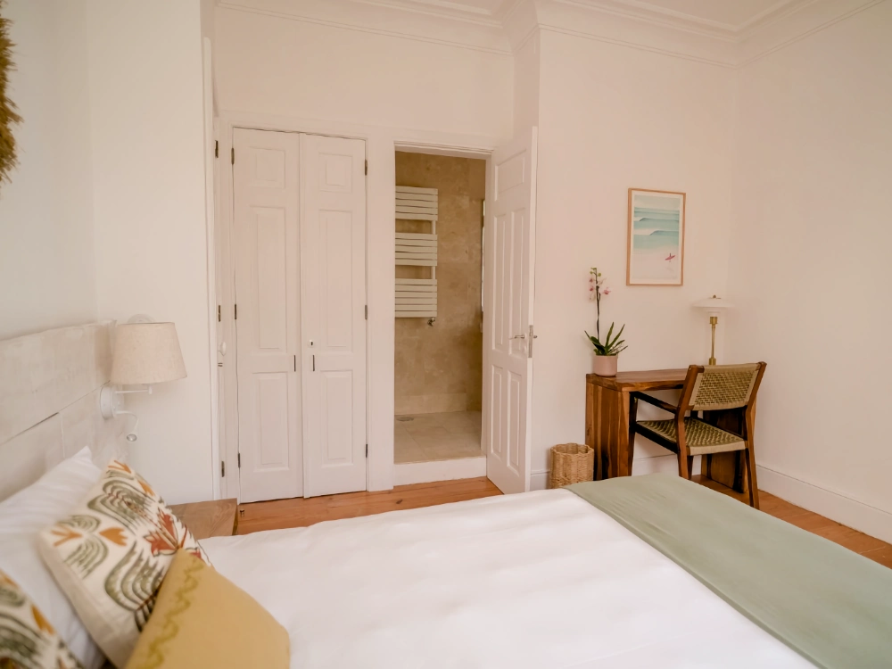 Superior-Zimmer der Porto Surf Lodge