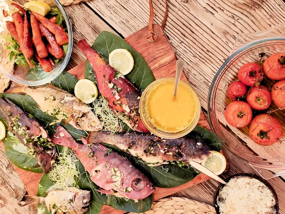 Camp Dinner Tenerife Surf Camp