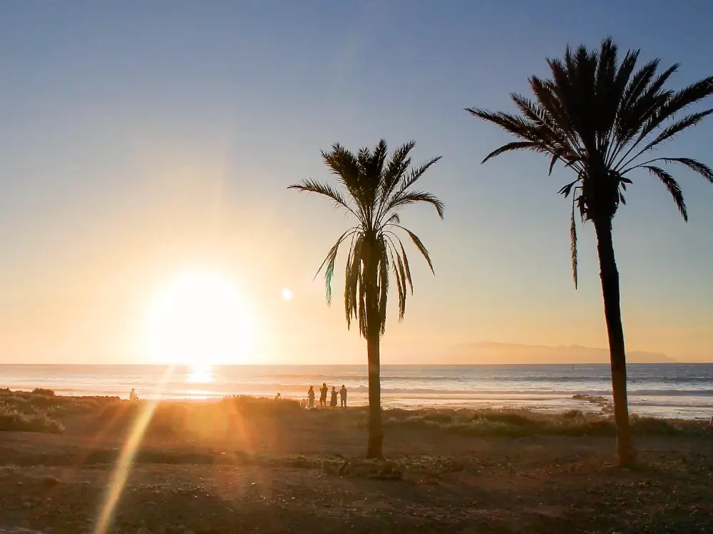 Sonnenuntergang auf Teneriffa